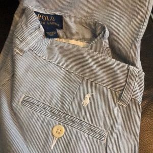 Polo seersucker pants